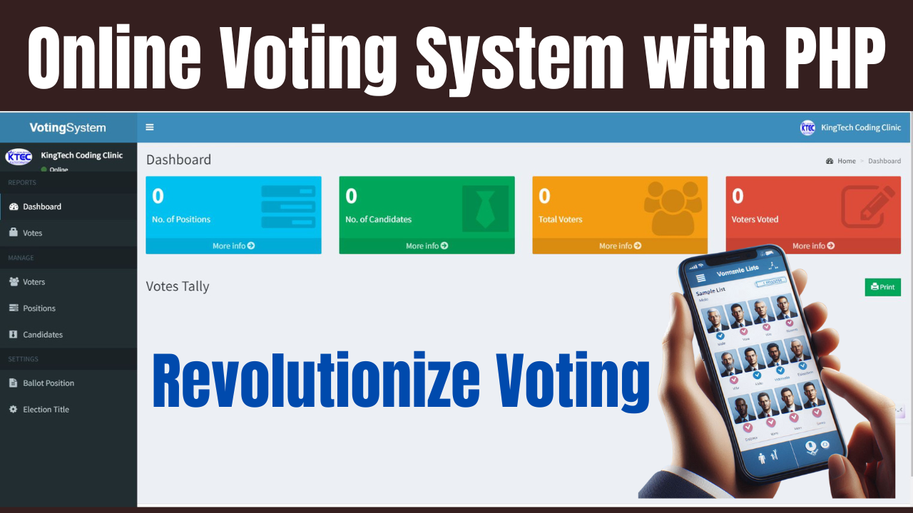 Revolutionize Voting: Secure Online Voting System for Transparent Elections